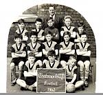 Click image for larger version. 

Name:	Football team from 1962. The teacher in the photo is the much loved and respected Mr. Plews..jpg 
Views:	2510 
Size:	101.3 KB 
ID:	28430
