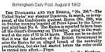 Click image for larger version. 

Name:	Birmingham Daily Post August 6 1862.jpg 
Views:	232 
Size:	101.4 KB 
ID:	16897